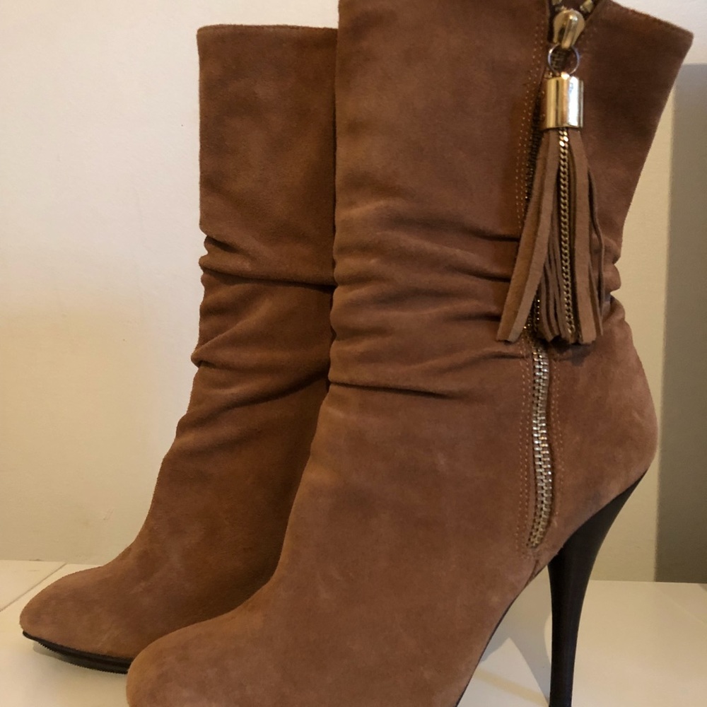 Michael kors suede boots